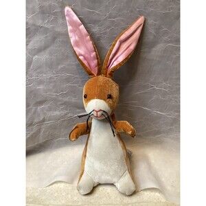 Yottoy Velveteen Rabbit Bunny Brown Plush Stuffed Animal 9" Easter